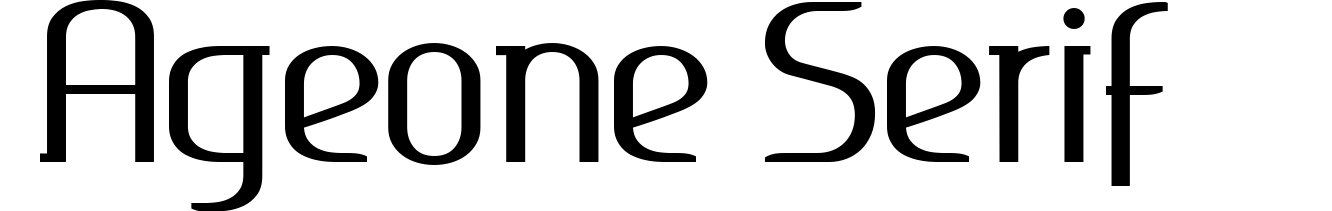 Ageone Serif