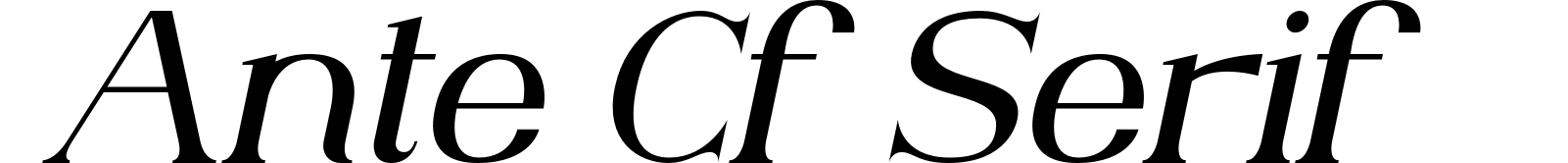 Ante Cf Serif