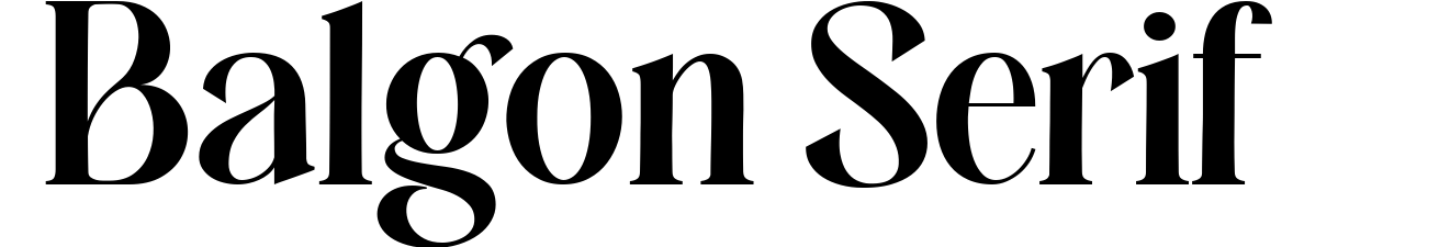 Balgon Serif