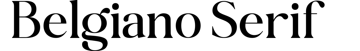 Belgiano Serif