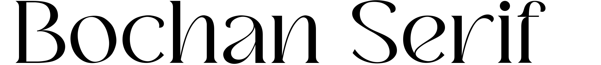 Bochan Serif