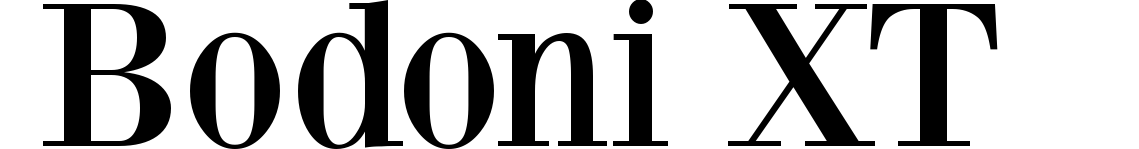 Bodoni XT