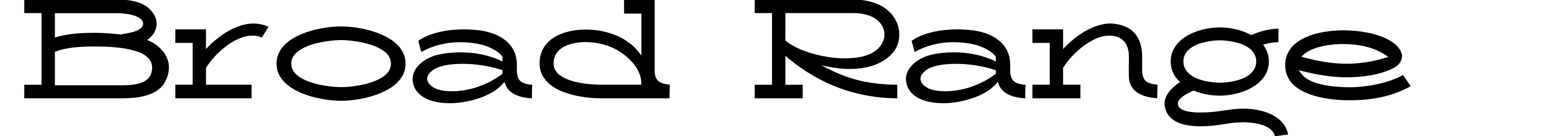 Broad Range