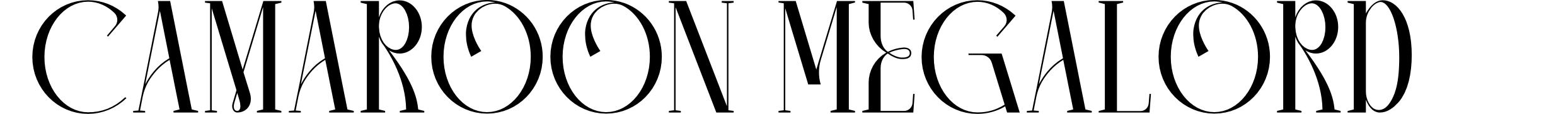 Camaroon Megalord
