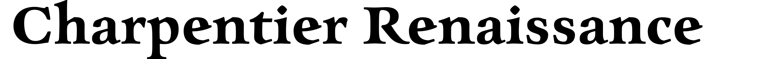 Charpentier Renaissance