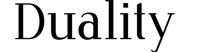 Duality