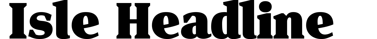 Isle Headline