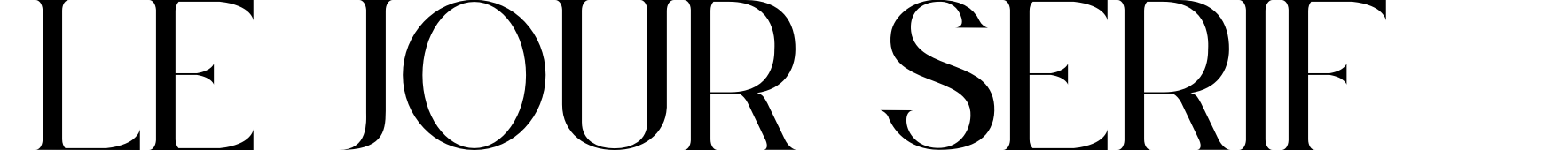 Le Jour Serif