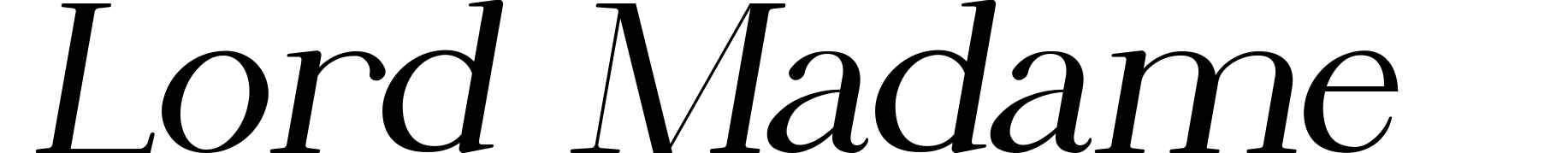 Lord Madame