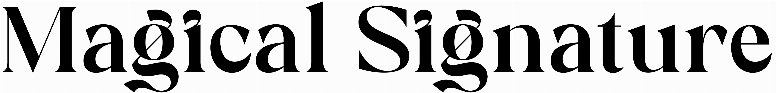 Magical Signature