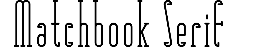 Matchbook Serif