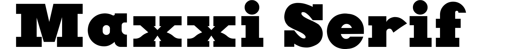 Maxxi Serif