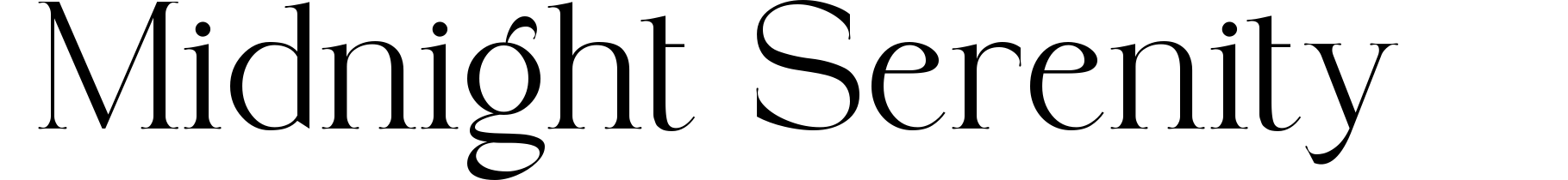 Midnight Serenity