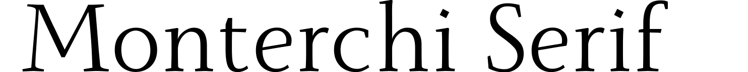 Monterchi Serif