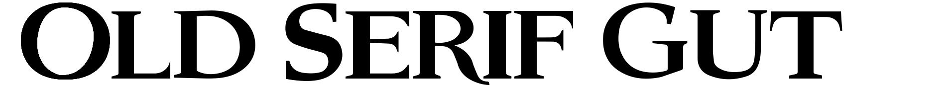 Old Serif Gut