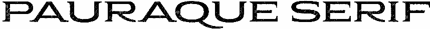 Pauraque Serif