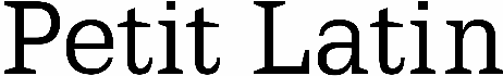 Petit Latin