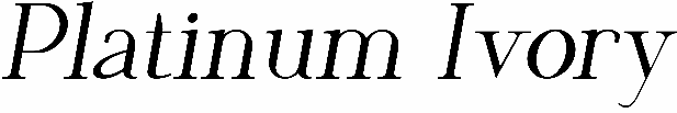 Platinum Ivory