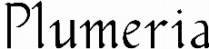 Plumeria