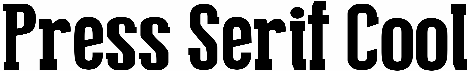 Press Serif Cool