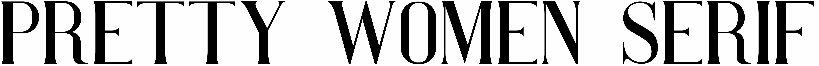 Pretty Women Serif