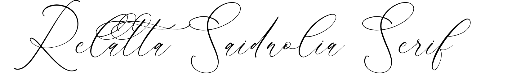 Relatta Saidnolia Serif