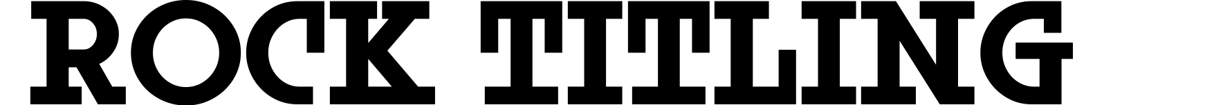 Rock Titling