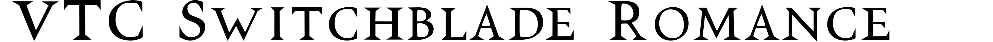 VTC Switchblade Romance