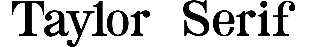 Taylor Serif