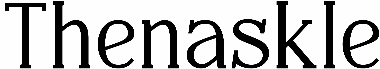 Thenaskle