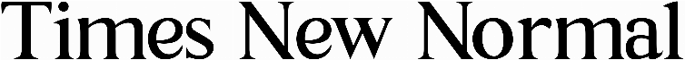 Times New Normal
