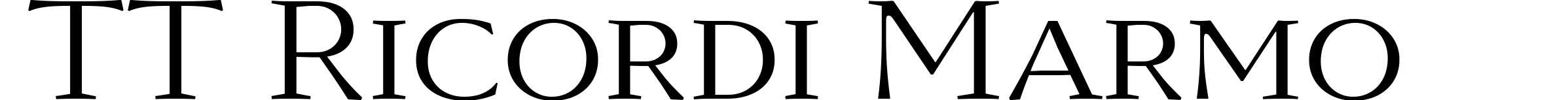 TT Ricordi Marmo