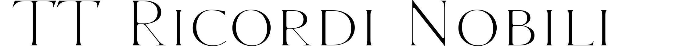 TT Ricordi Nobili