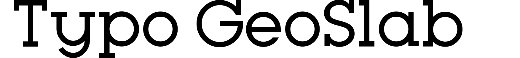 Typo GeoSlab