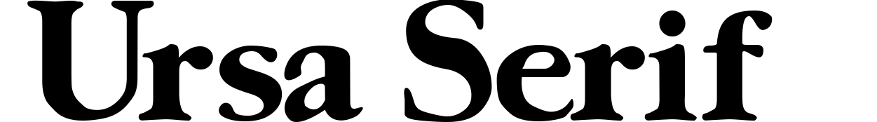 Ursa Serif