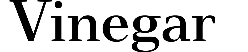 Vinegar