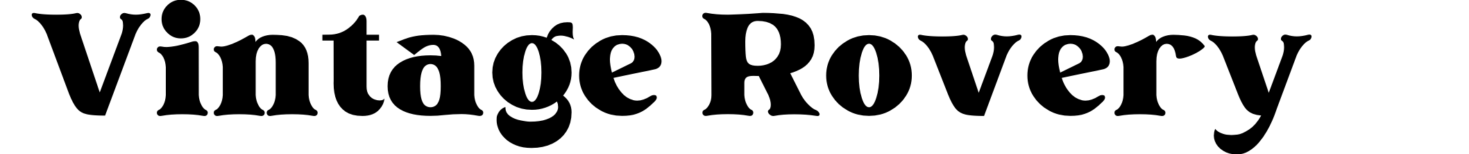 Vintage Rovery
