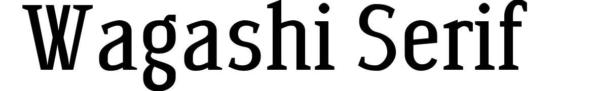 Wagashi Serif