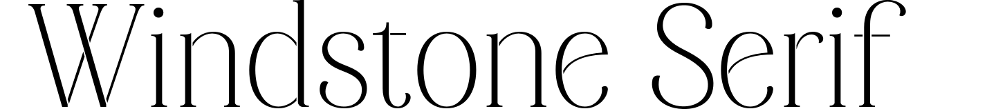 Windstone Serif