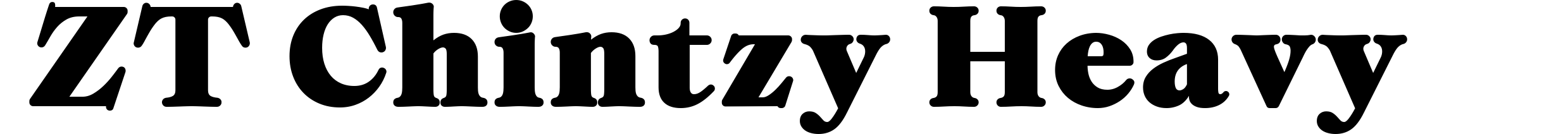 ZT Chintzy Heavy
