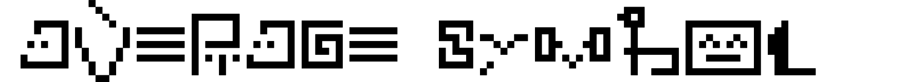 Average symbol