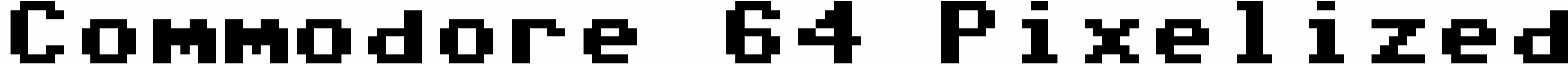 Commodore 64 Pixelized