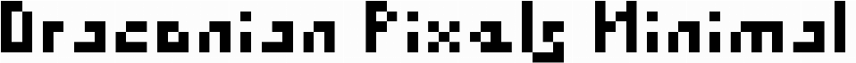 Draconian Pixels Minimal