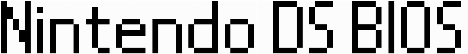 Nintendo DS BIOS