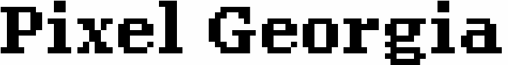 Pixel Georgia