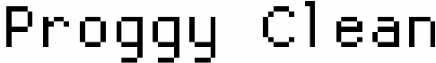 Proggy Clean