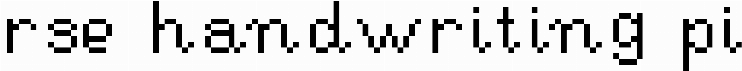 RSE Handwriting Pi