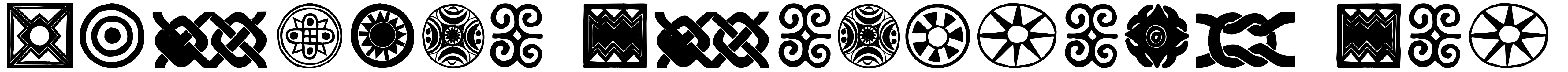 African Ornaments One