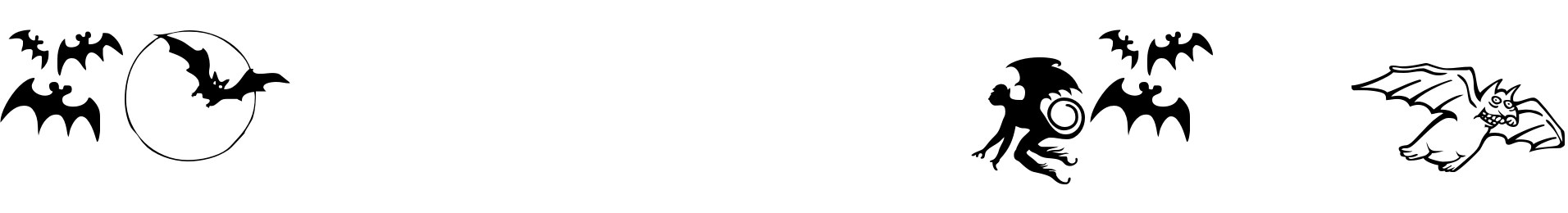 Bats Symbols