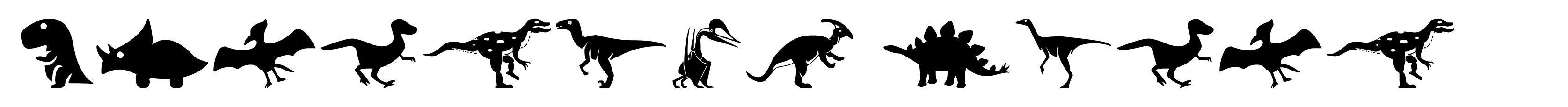 Dinosaur Icons